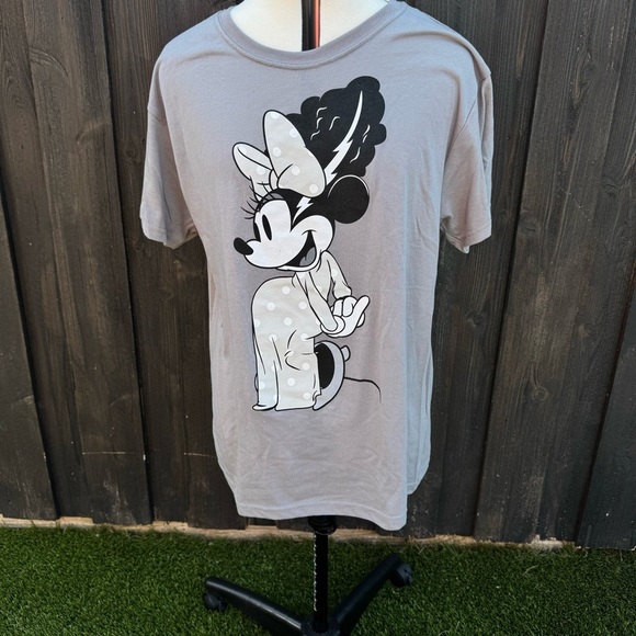 Disney Classic Bride of Frankenstein Minnie Gray Tee - Picture 5 of 7